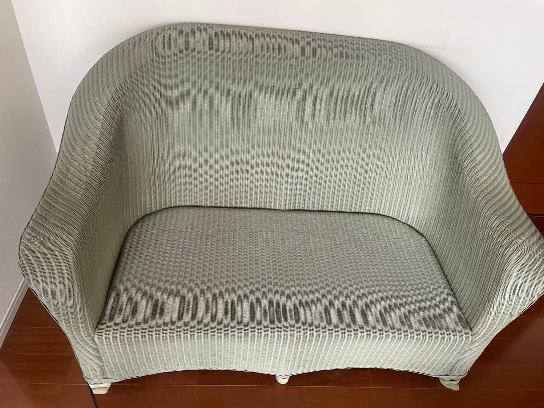 英国製 Lloyd Loom ロイドルーム 2人掛けソファ｜アンティーク価値