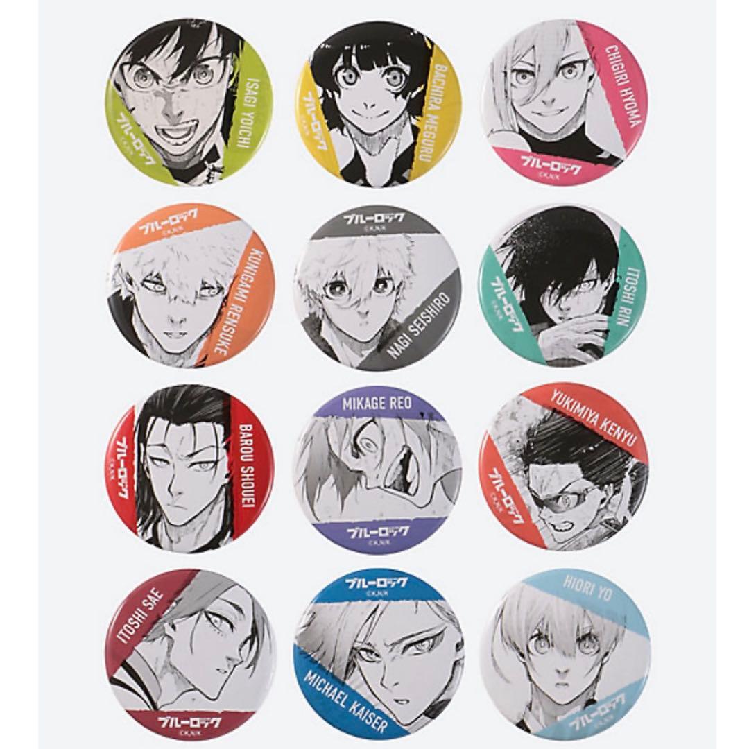 ブルーロック×伊勢丹 凪 誠士郎 原作イラスト缶バッジ - メルカリ