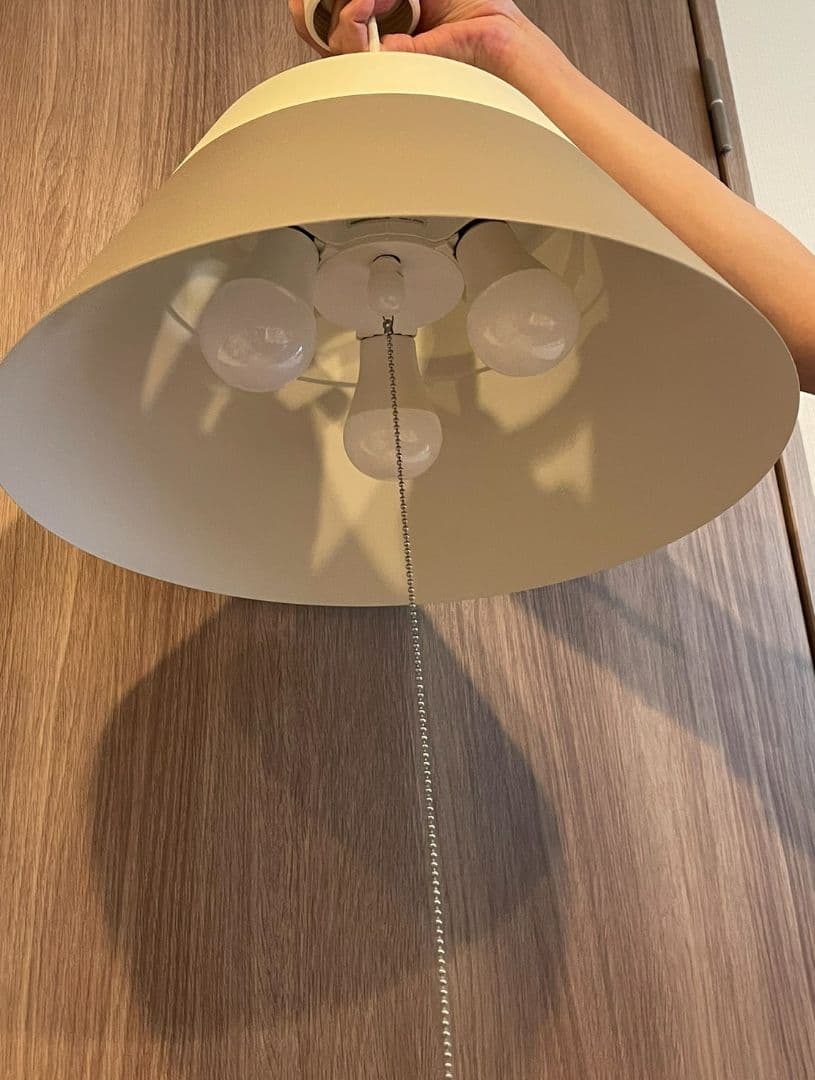 【メルクロス・美品・匿名】MERCROSランプ バイ 2トーン ペンダントライト