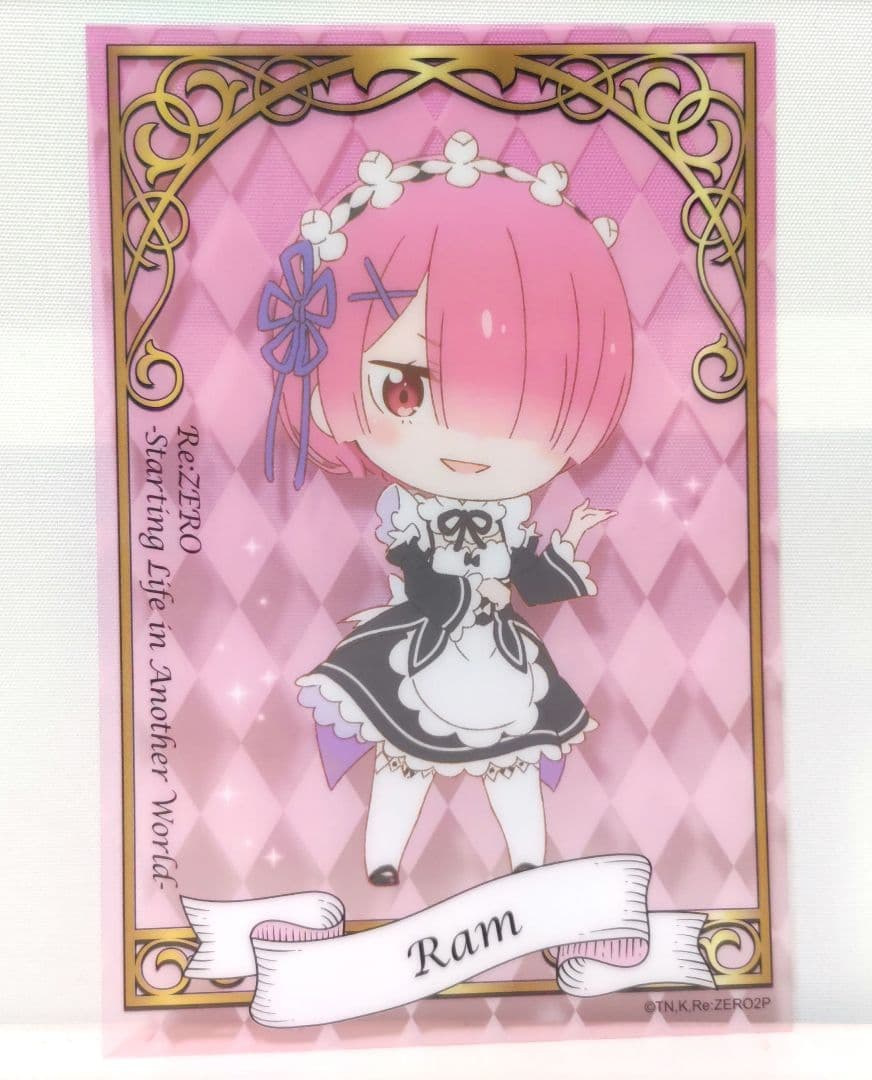 リゼロ ラム クリアカード ミニキャラ - メルカリ