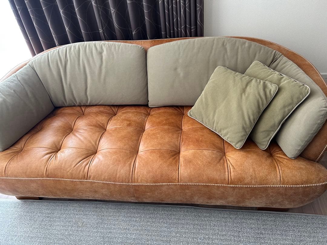 クラッシュゲート3人掛けソファ