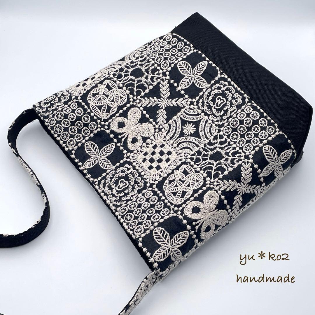 ㊹ミナペルホネン*forest tile ワンハンドルバッグ ハンドメイド