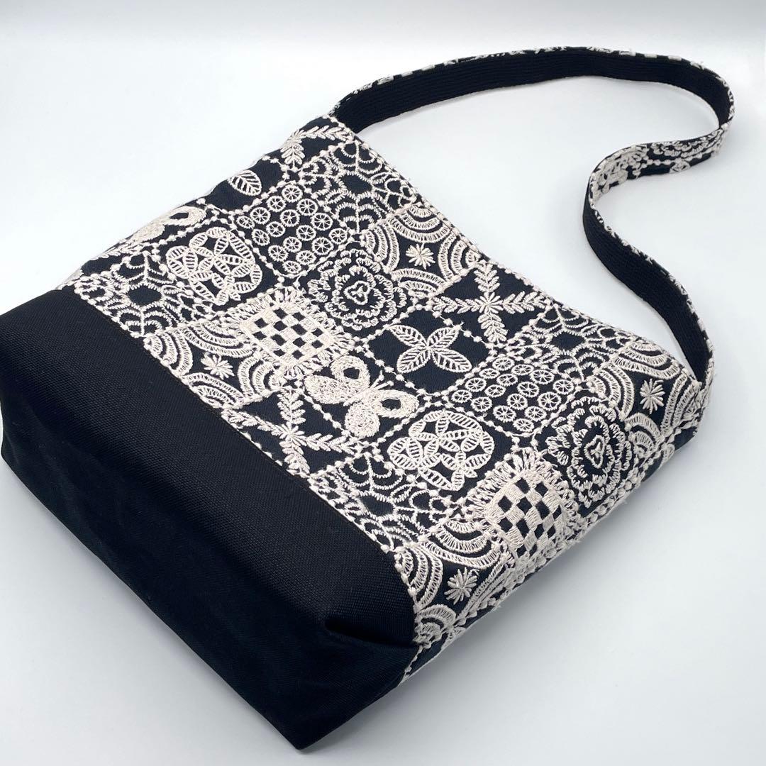 ㊹ミナペルホネン*forest tile ワンハンドルバッグ ハンドメイド