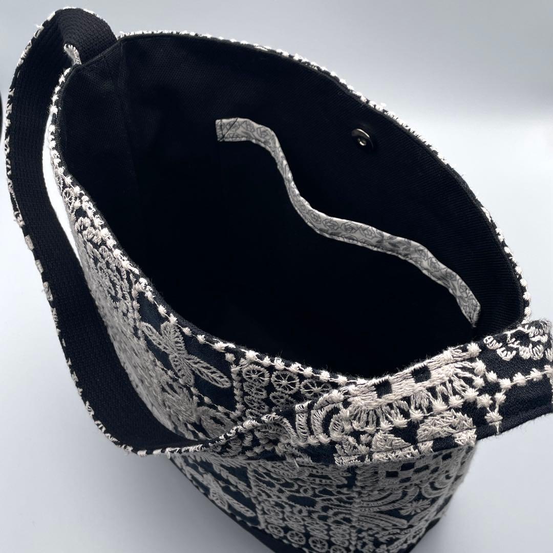 ㊹ミナペルホネン*forest tile ワンハンドルバッグ ハンドメイド