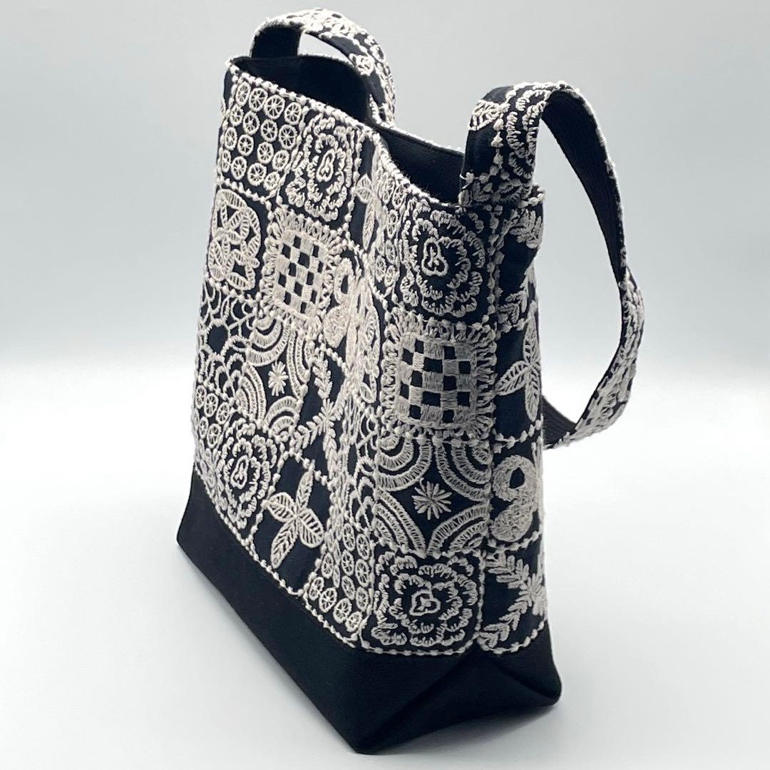 ㊹ミナペルホネン*forest tile ワンハンドルバッグ ハンドメイド