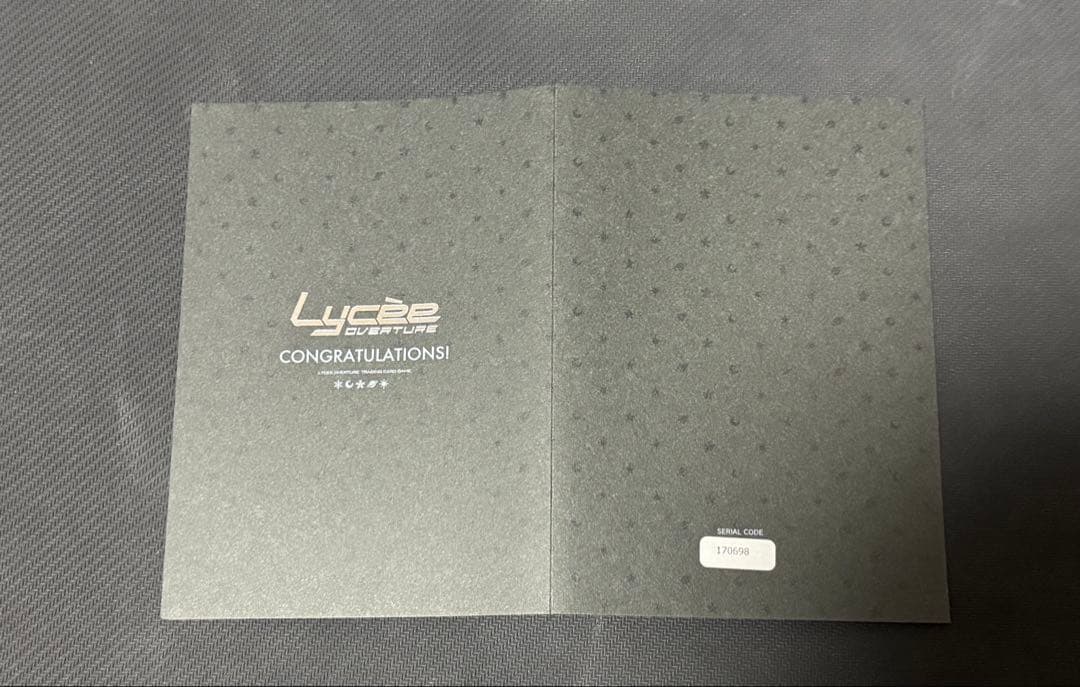 Lycee 恋愛ロワイアル　輝由奈　小鳥居夕花　グロリアスノウ　直筆キャンペーン