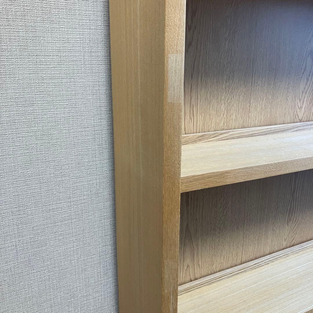 無印良品　組み合わせて使える木製収納・ハイタイプ・奥行１４ｃｍ・タモ材