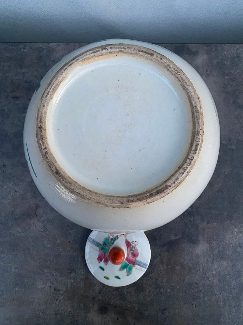 中国 清時代 童子絵 壺 古美術 骨董品 - メルカリ