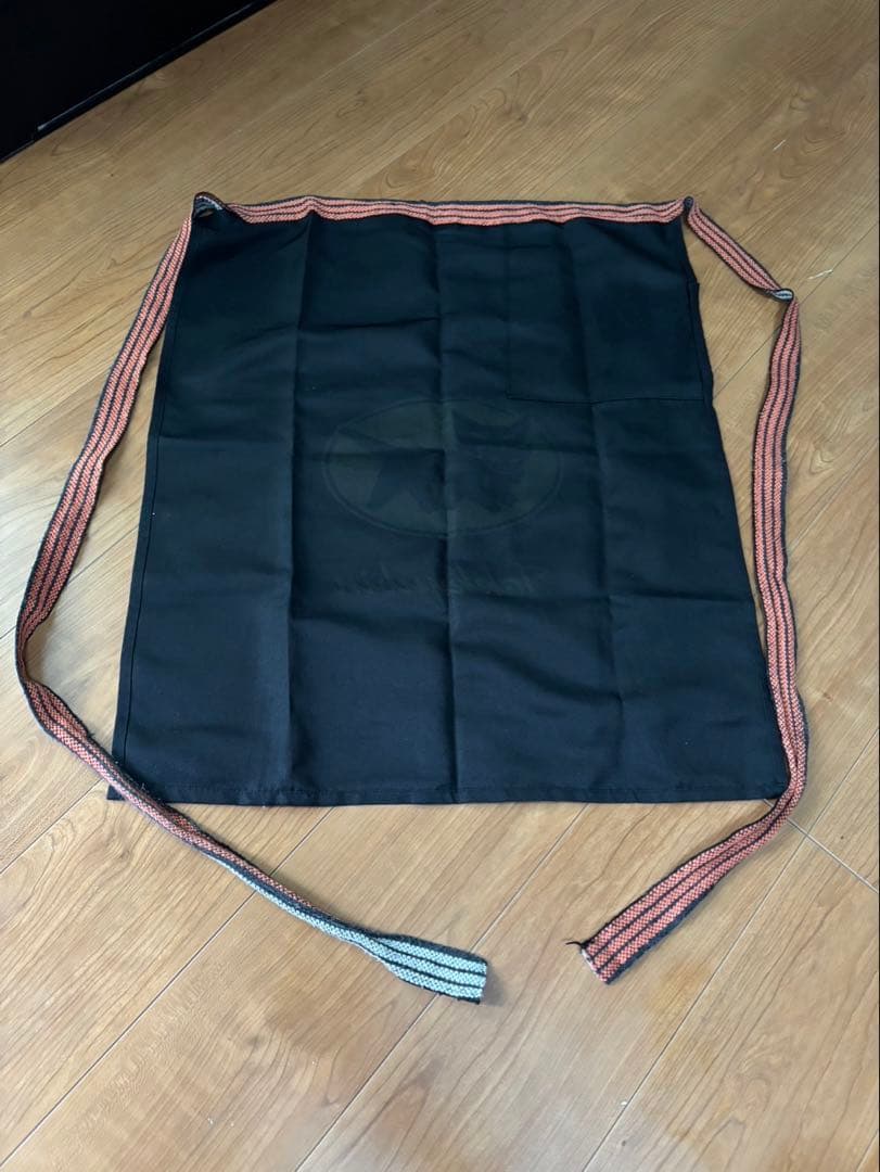 クロネコヤマト　ヤマト運輸　猫ロゴ 前掛け　黒　激レア