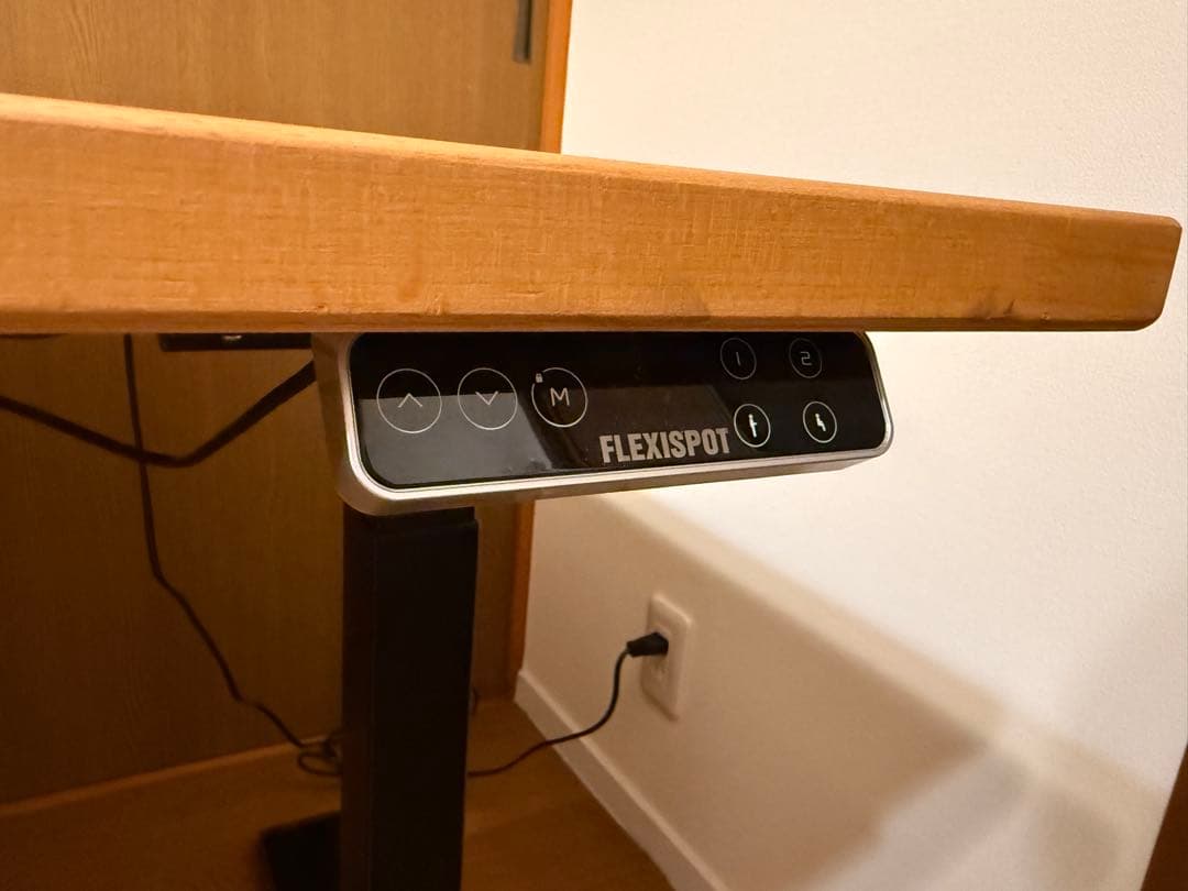 電動デスク Flexispot E7B / IKEA GERTON 天板