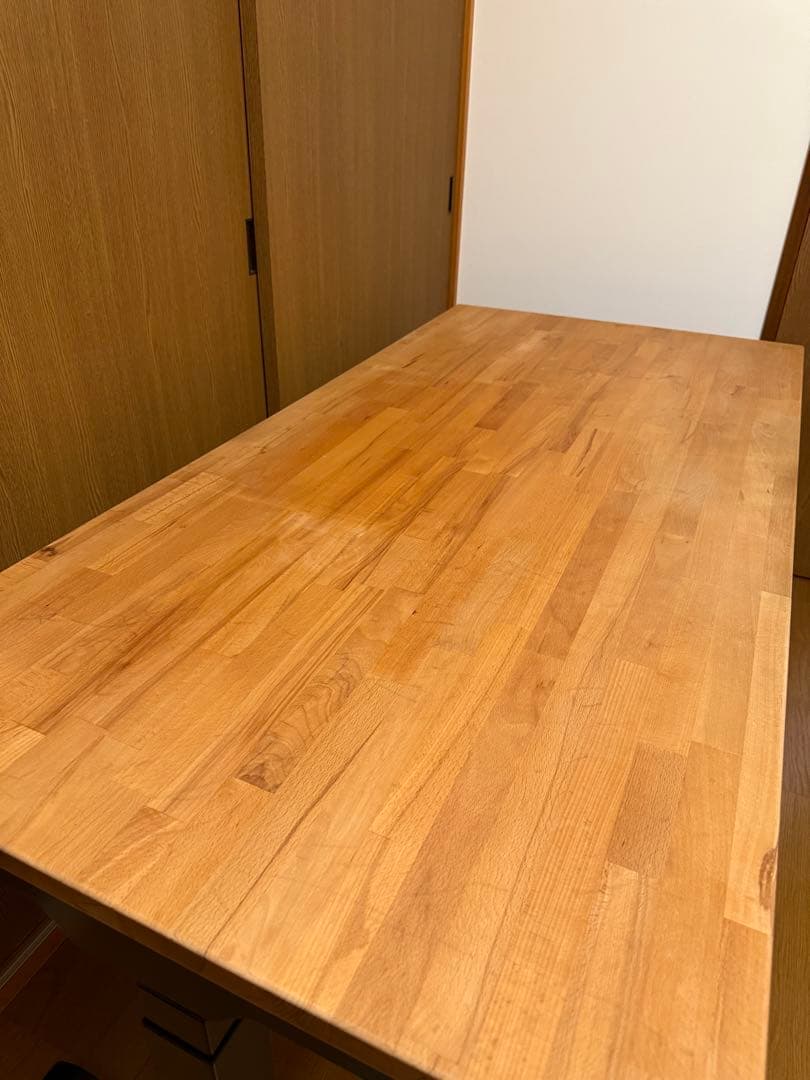 電動デスク Flexispot E7B / IKEA GERTON 天板