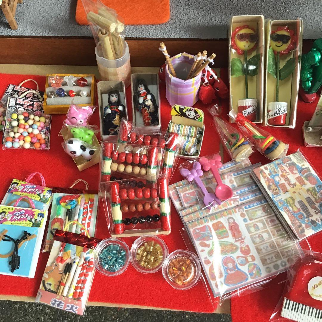 専用　和風ドールハウス　おもちゃ屋さん文房具屋さん　小物追加画像