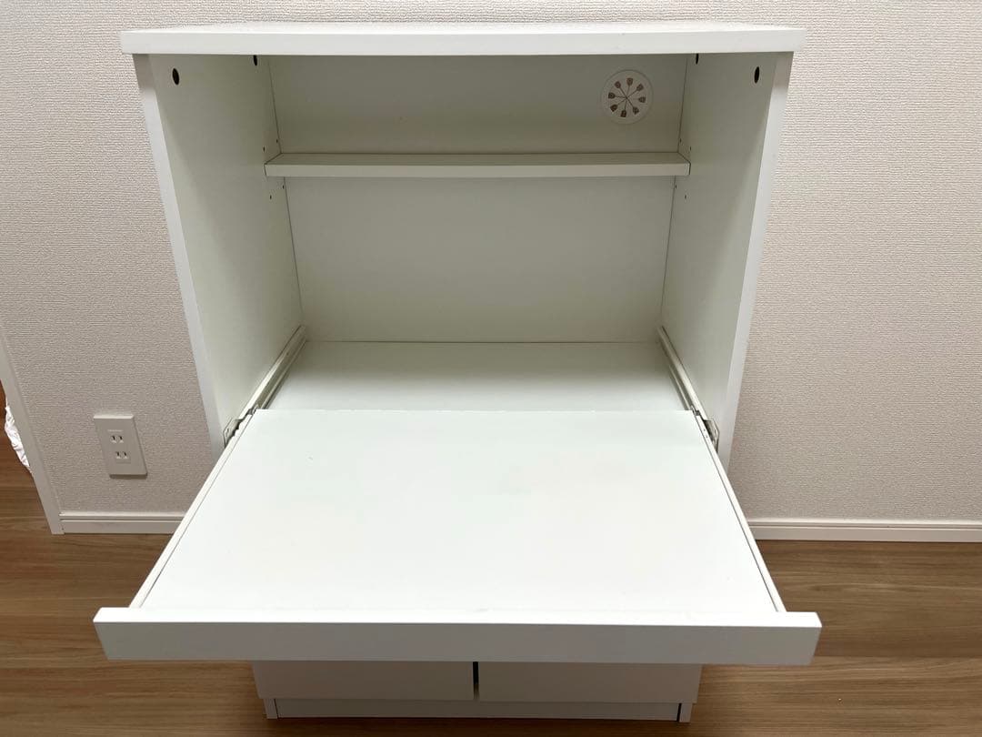 ニトリ　レンジ台 フォルムN RE9060WH　ホワイト　キッチン収納