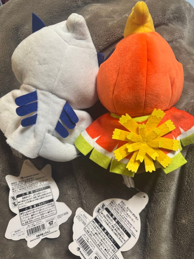 ぽんちょピカチュウ ルギア ホウオウ 2匹セット ポケモン ぬいぐるみ