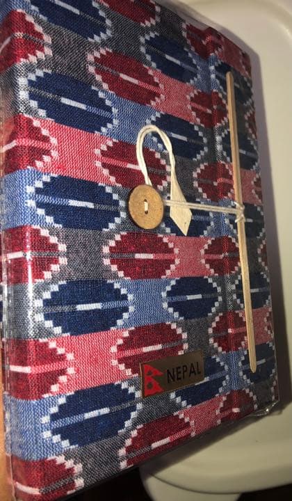 ネパール紙のノートブック