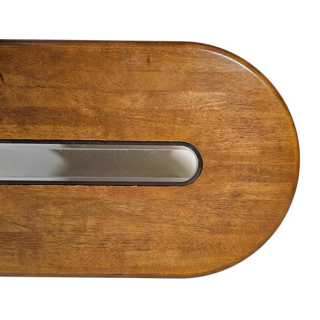 マルニ木工 MARUNI オーバル センターテーブル 105cm ガラス板