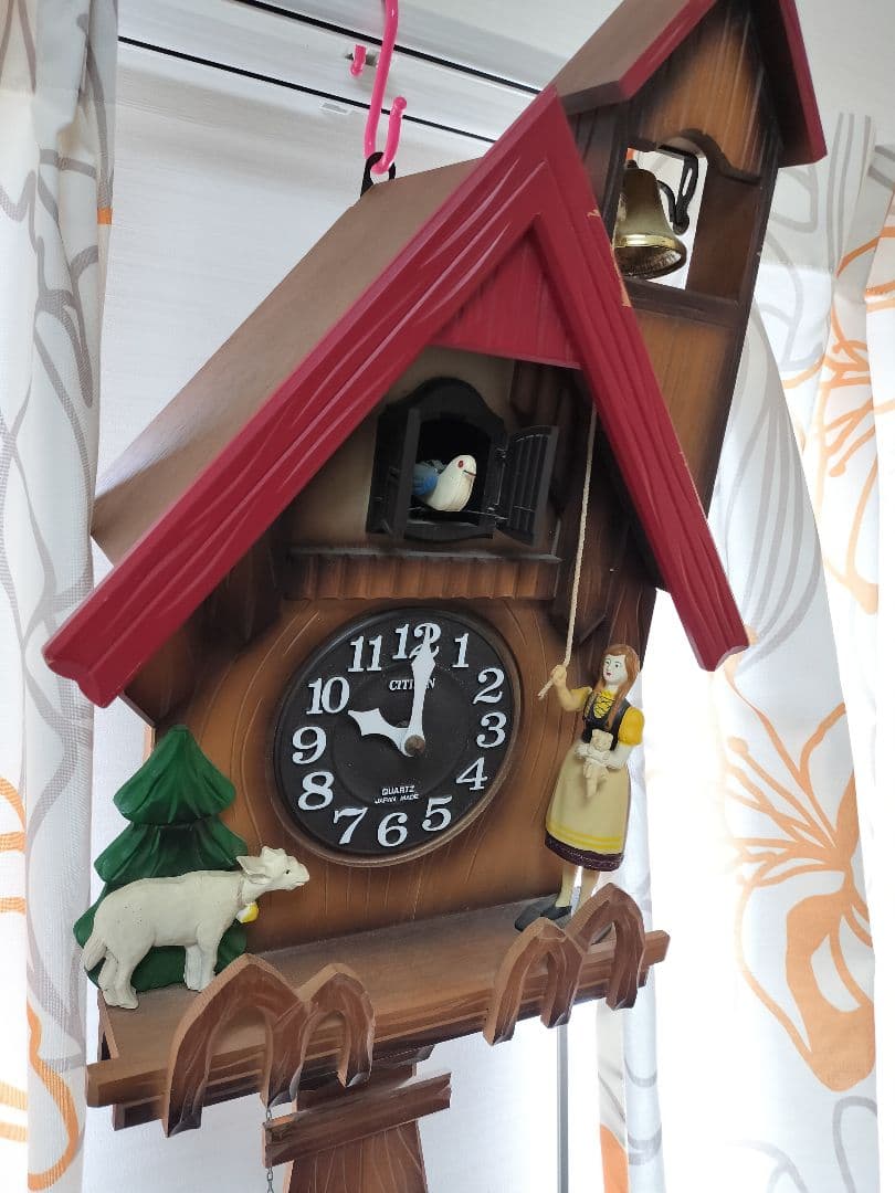 シチズン 鳩時計 稼働品 4MJ732-0