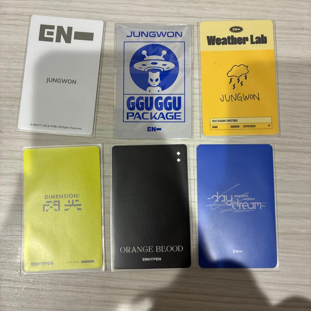 ENHYPEN Jungwon トレカ - メルカリ