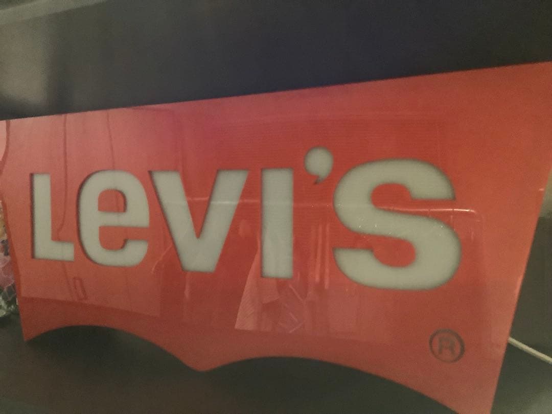 Levi's 電飾 サインボート 看板 アンティーク ヴィンテージ