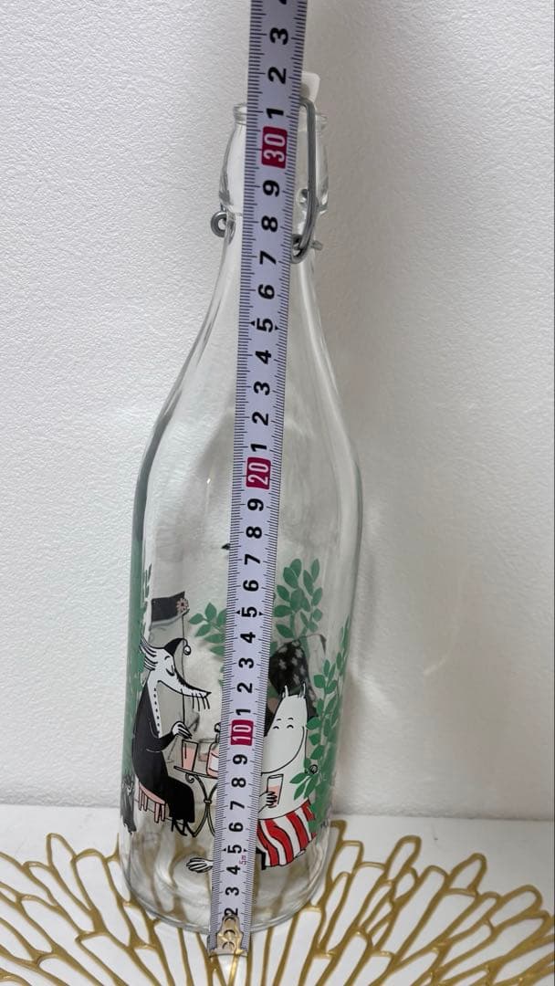 北欧で購入　未使用　ムーミン ガラスボトル　未使用