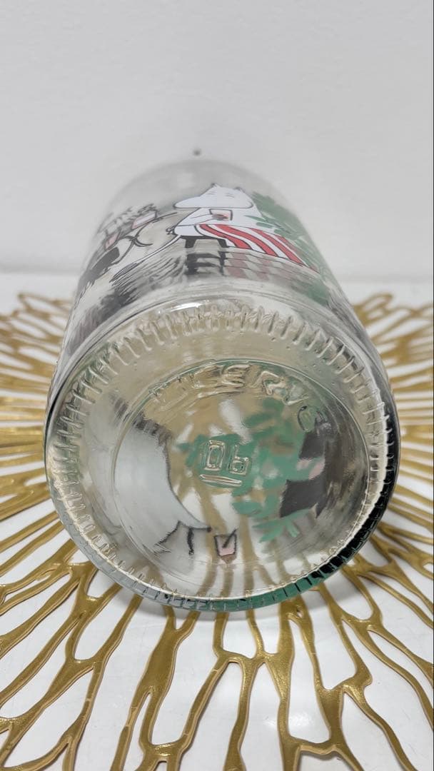 北欧で購入　未使用　ムーミン ガラスボトル　未使用