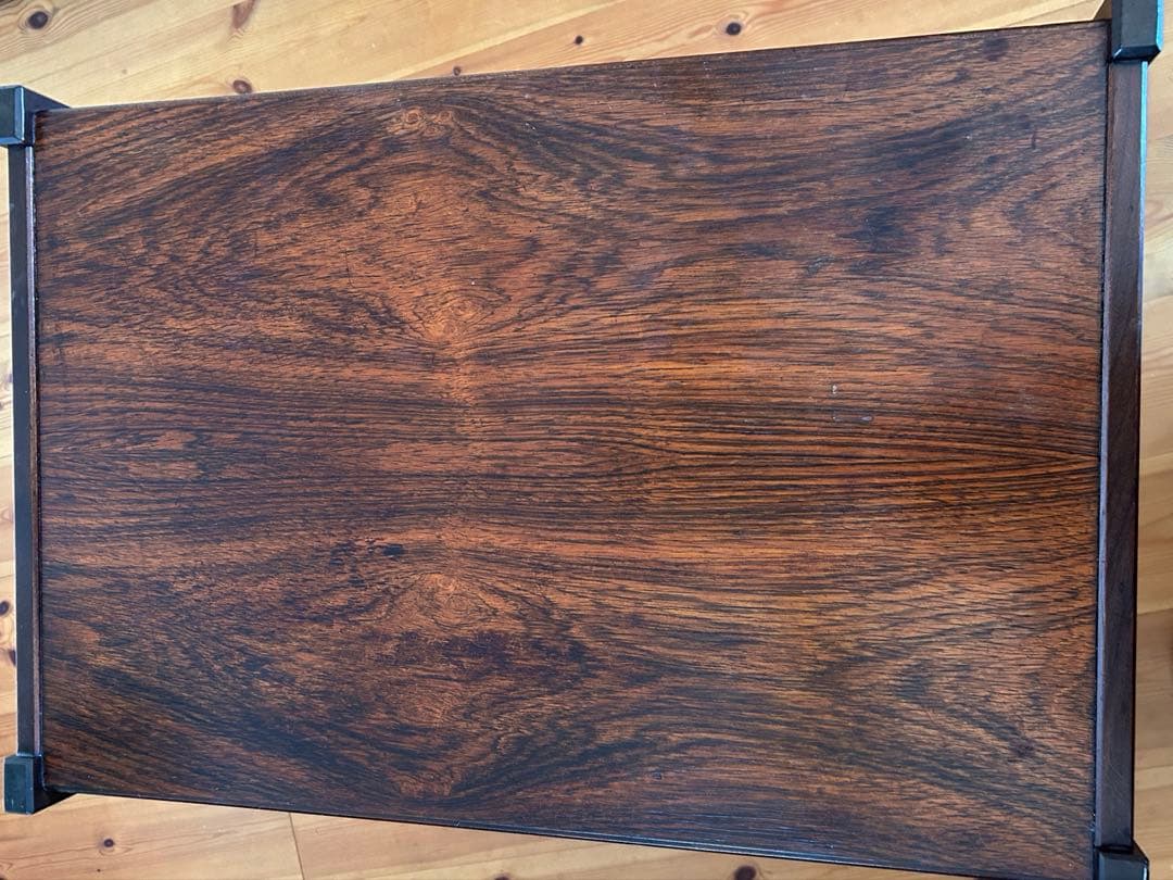 北欧　ビンテージ　ソーイングワゴン　バスケット　かご　手芸　裁縫箱