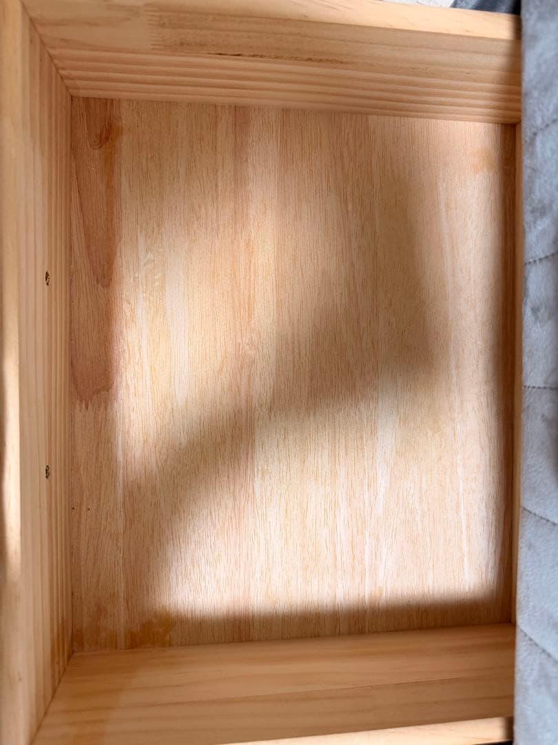 北欧風 LEDミラー付きドレッサー グレー 80cm