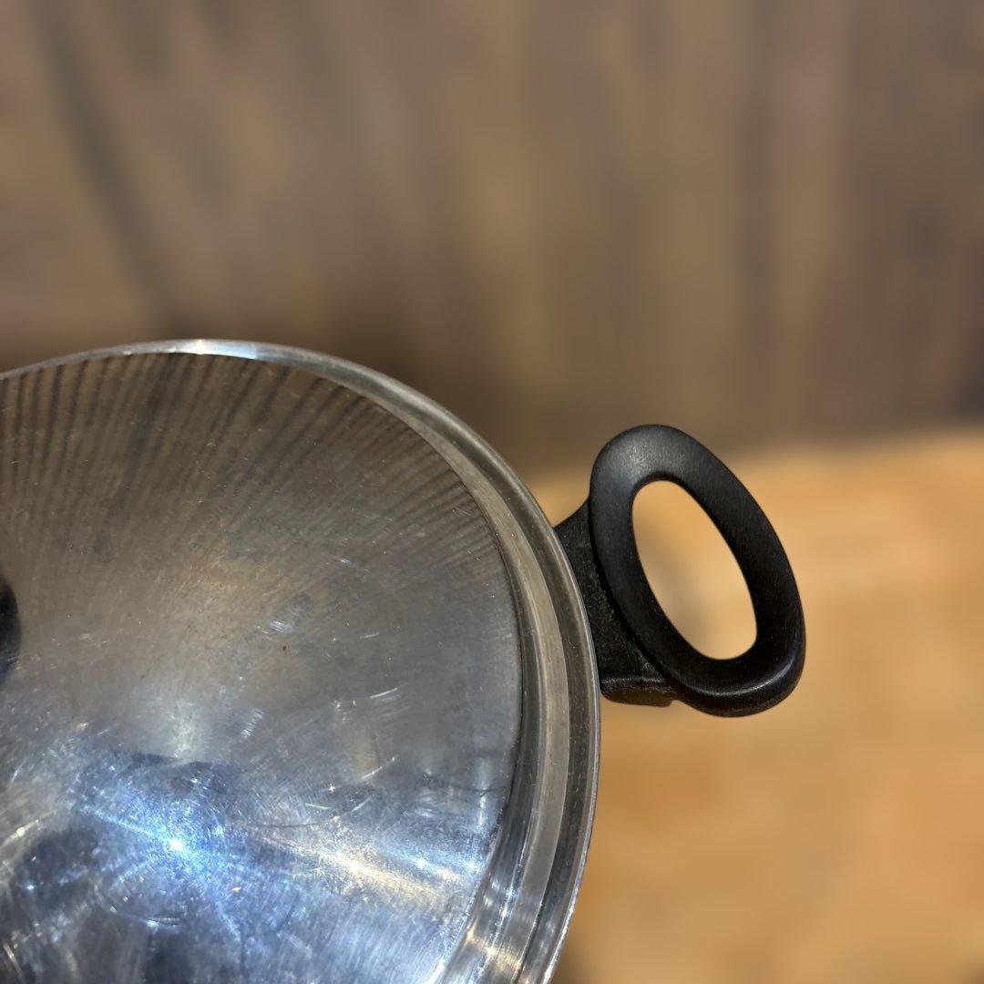 アムウェイクィーンクックウェア ウォック ステンレス中華鍋 両手鍋 Amway