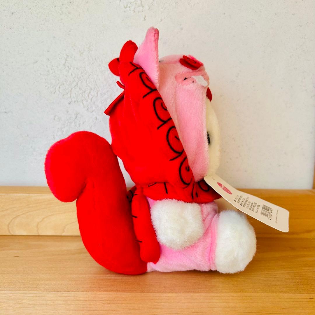 美品】キティちゃん 沖縄 シーサー ご当地 レア ぬいぐるみ お土産