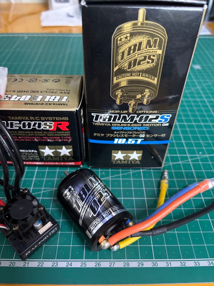 Tamiya TBLE-04SR ブラシレスモーター 10.5T