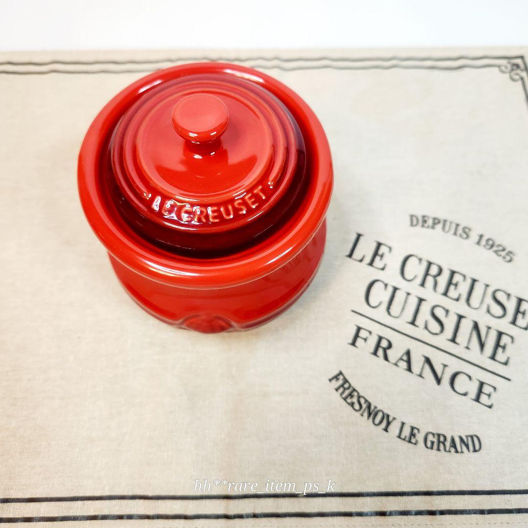 ルクルーゼ ガーリックキーパー チェリーレッド レア - メルカリ