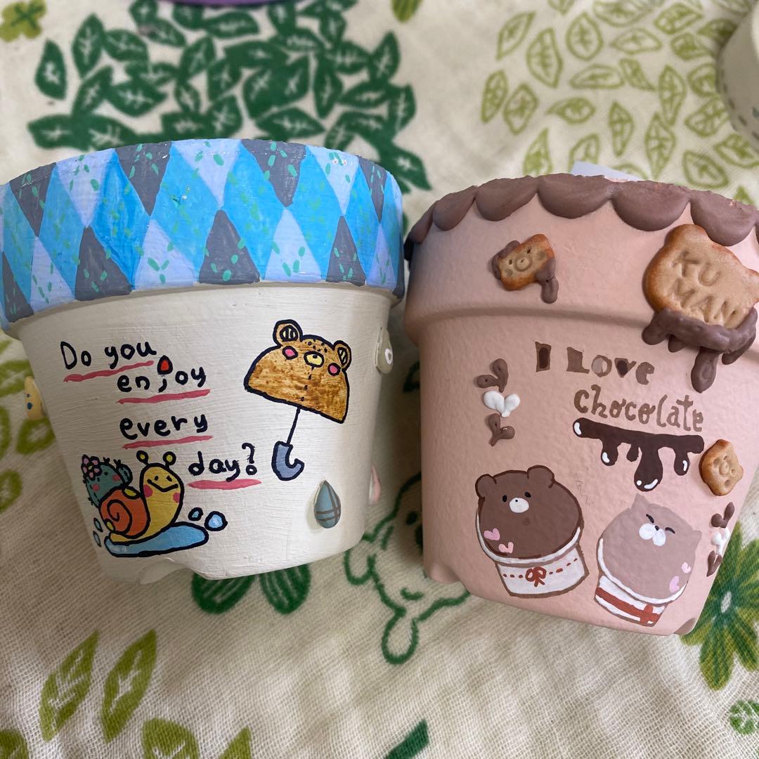 リメ鉢作家 リメイク鉢 セット - メルカリ