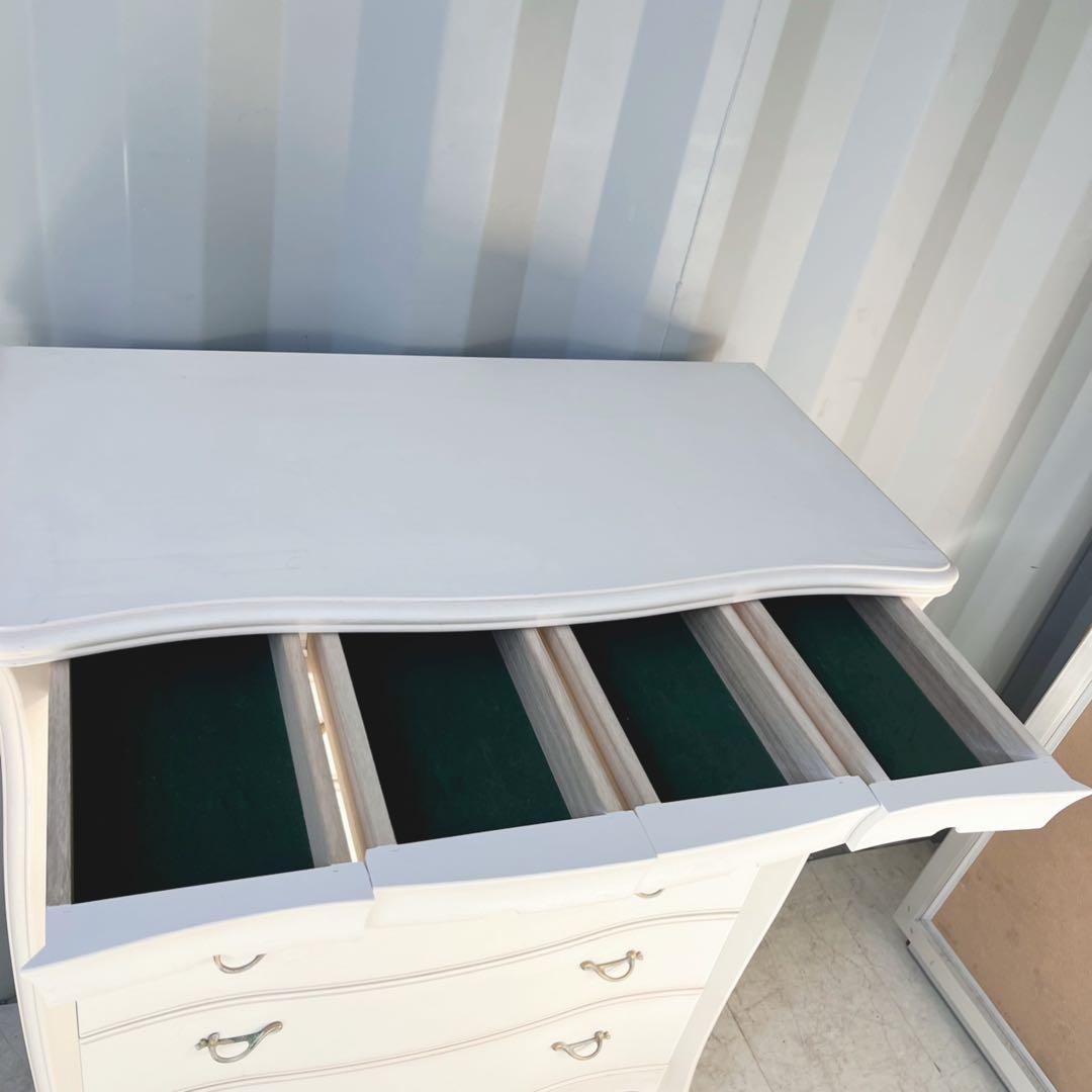 取付無料！IDC大塚家具 松永工房 カンティーニュ 猫脚姫系ホワイト