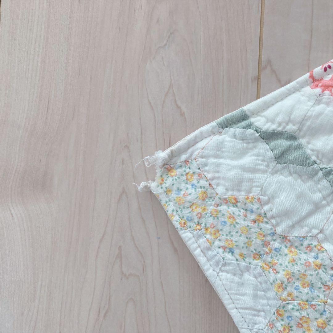 アンティークキルト クッションカバー セット