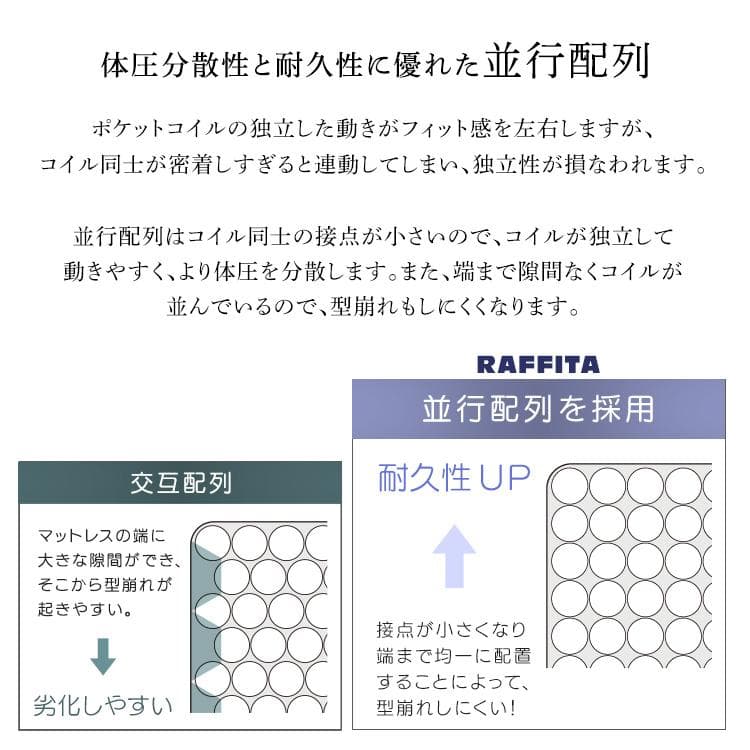 2段階調整脚付きすのこベッド ポケットコイルマットレスセット(シングル)