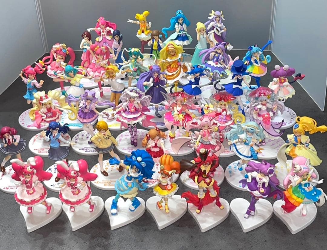 レア 貴重 プリキュア キューティーフィギュア まとめ売り 42体セット