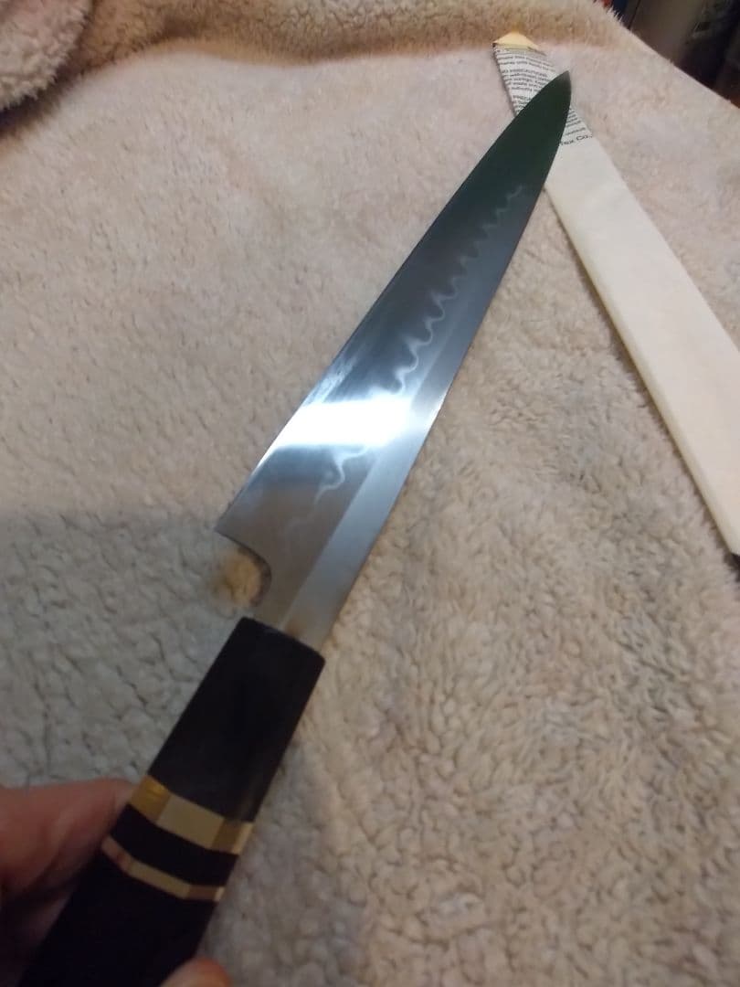 康之　本焼　柳刃包丁