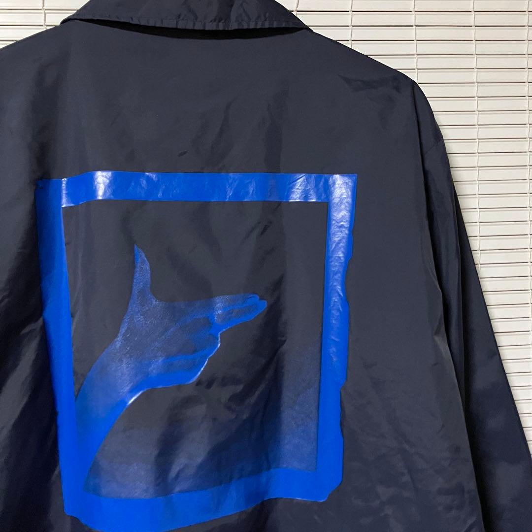 DAOKO ズキュン コーチジャケット XL ネイビー 2017 青色時代 - メルカリ