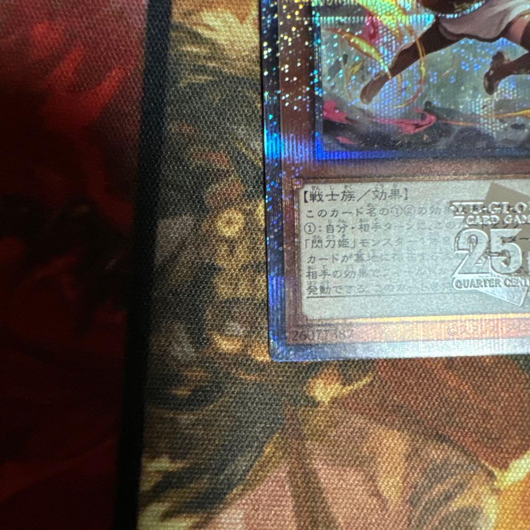 プリズマブルー様 専用 女剣士カナン 25thレア 閃刀姫レイ 絵違い25th