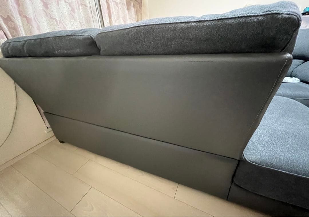 ニトリ L字カウチソファ 3〜4人掛け②