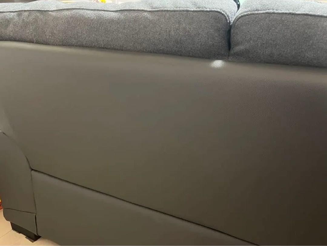 ニトリ L字カウチソファ 3〜4人掛け②