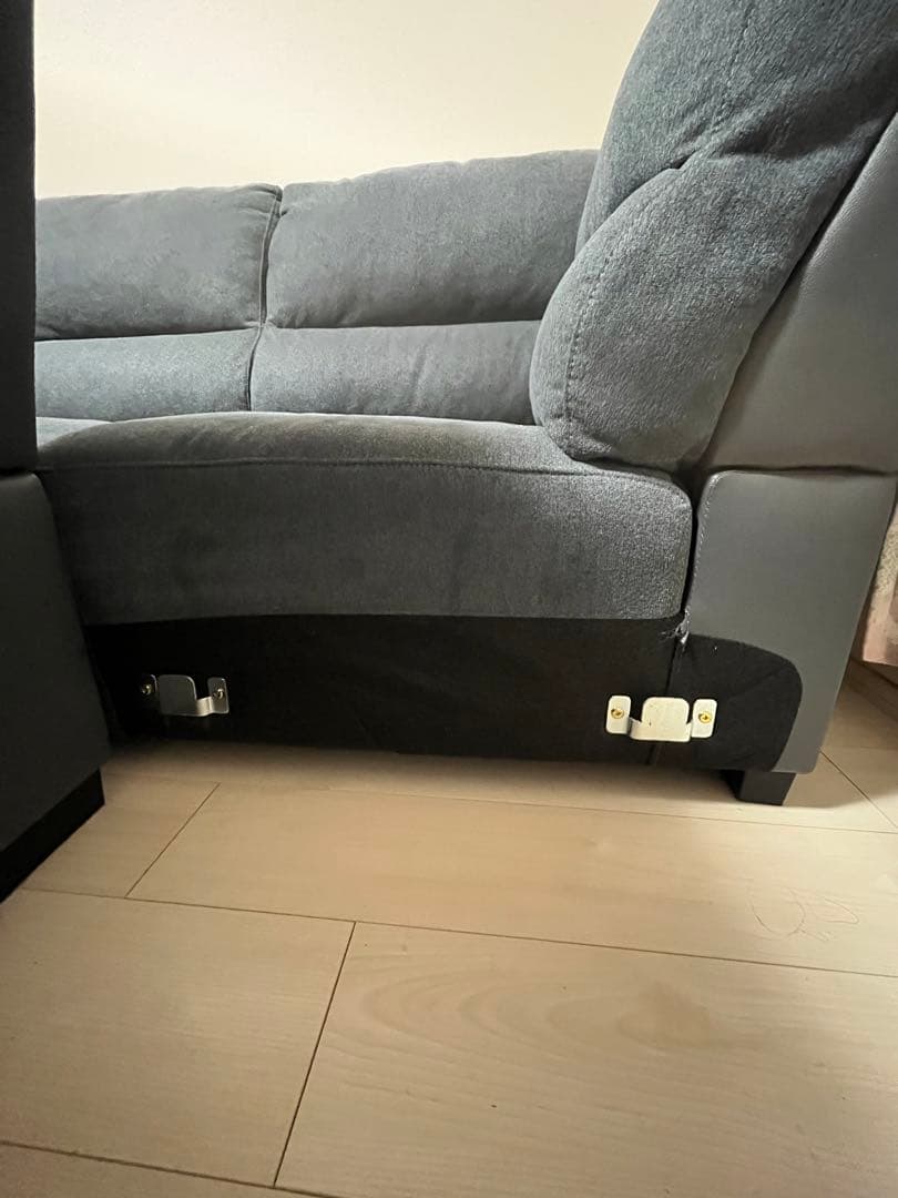 ニトリ L字カウチソファ 3〜4人掛け②