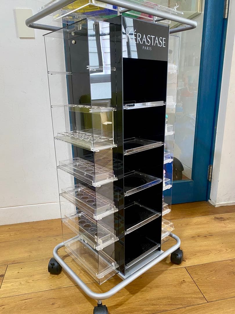 【極美品・希少】KÉRASTASE 正規サロン限定ワゴン／施術・ディスプレイ兼用
