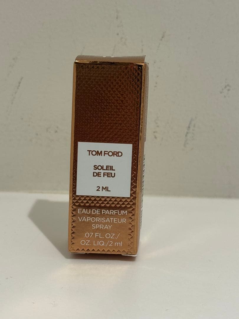 トムフォード ソレイユ ドゥ フ SOLEIL DE FEU サンプル2ml - メルカリ