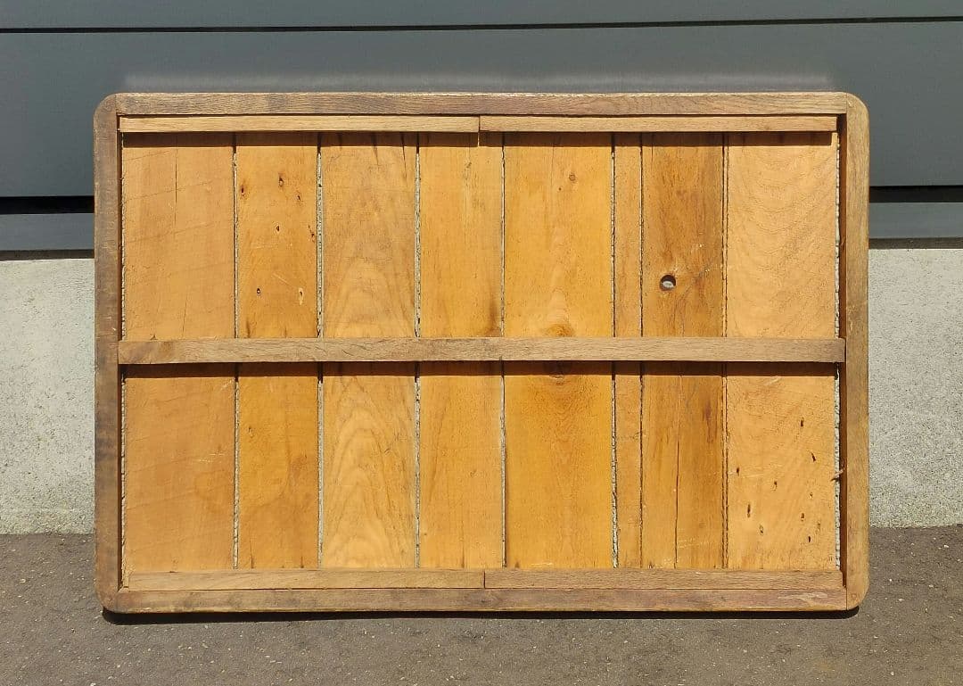 昭和レトロ ストーブ台 薪ストーブ タイル 木枠 古民家 アンティーク 大型