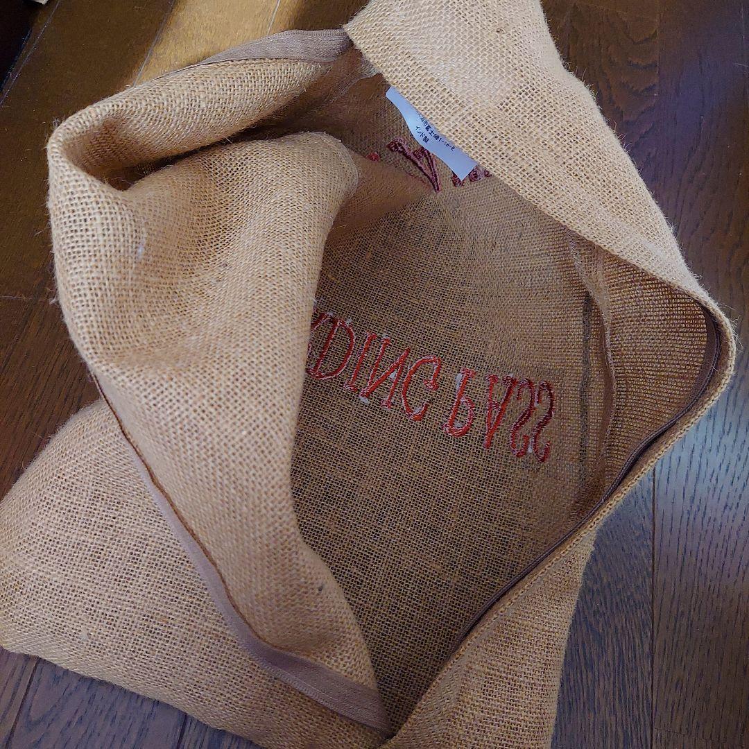 TITANIC　麻袋風　デザイン　クッション