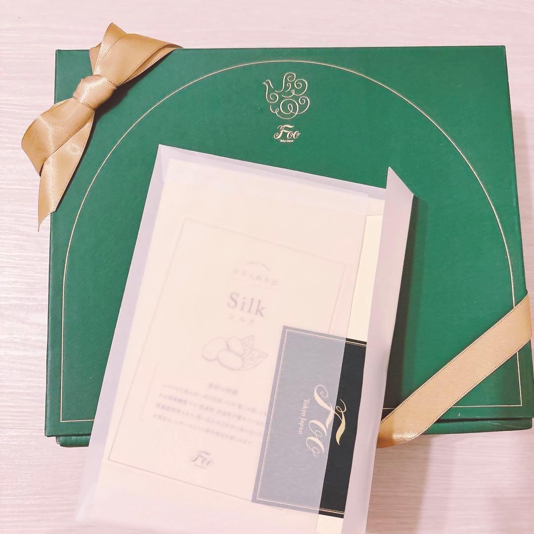 【新品】Foo Tokyo シルクピローケース/ミントグリーン