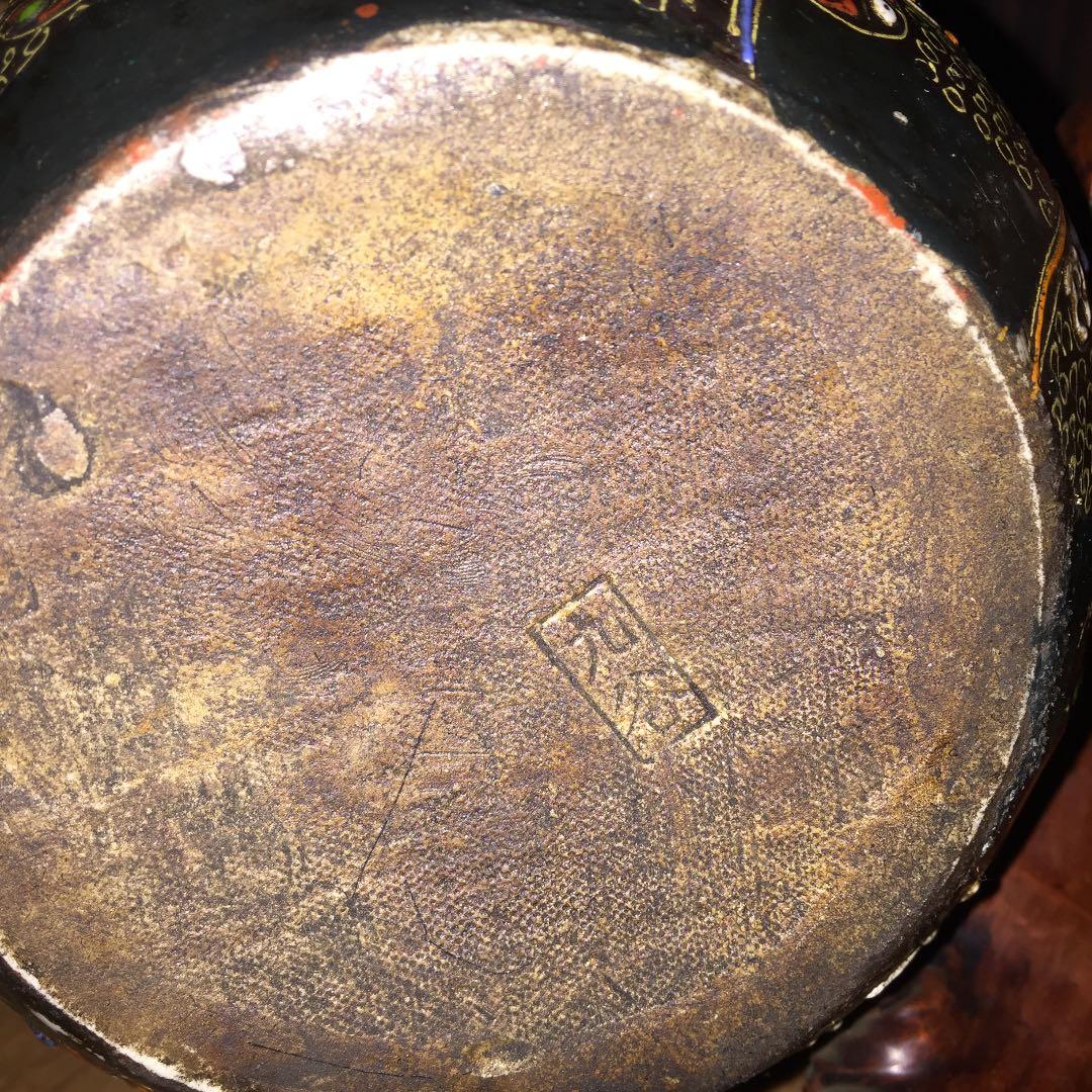 九谷 狛犬  焼き物