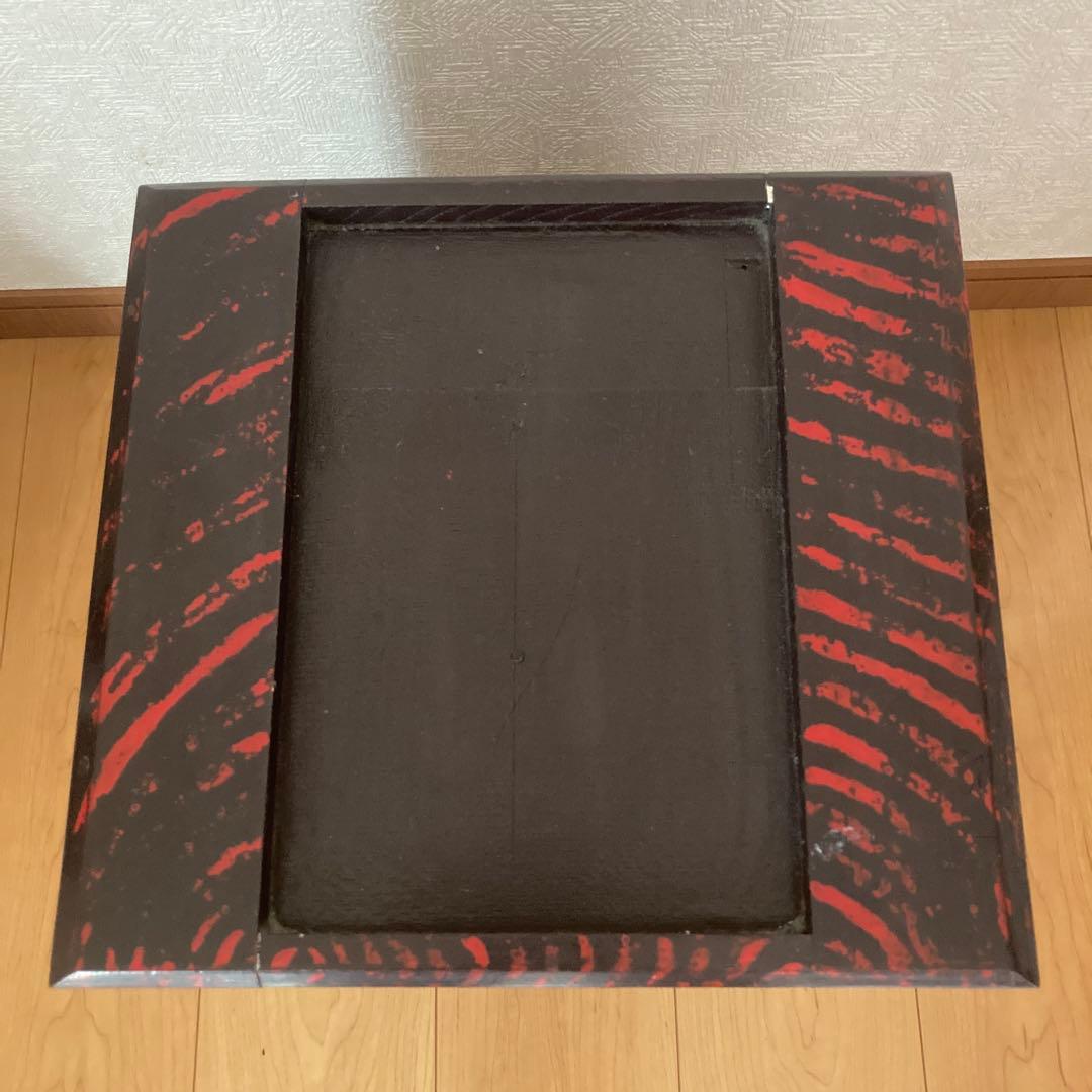 ＊木製ラック＊花柄扉付き