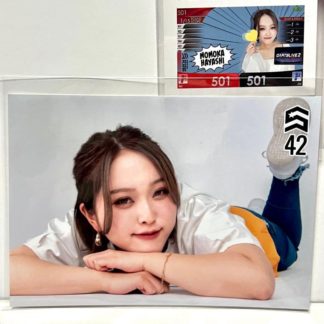 ダーツライブプレイヤー ブロマイド 林桃加 選手 - メルカリ
